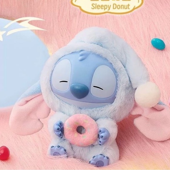 Disney Other - Disney Stitch Eat Something Before Sleep Miniso Blind Bag Sealed Sleep donut